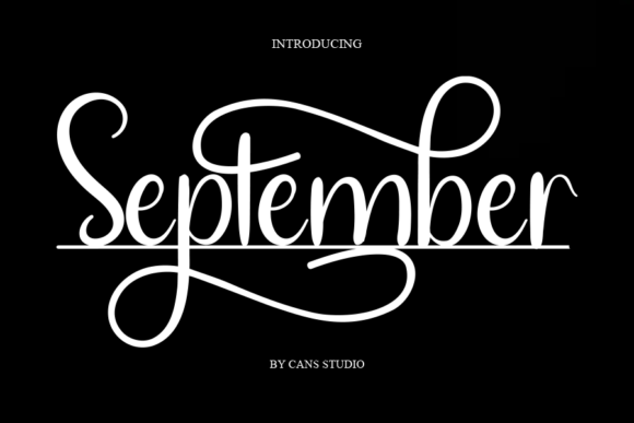 September Font