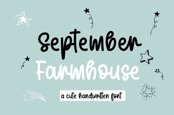 September Farmhouse Font