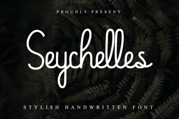 Seychelles Font Poster 1