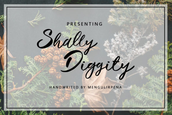 Shally Diggity Font Poster 1