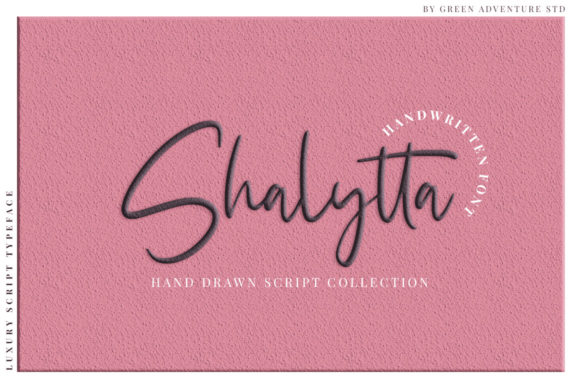 Shalytta Font Poster 1