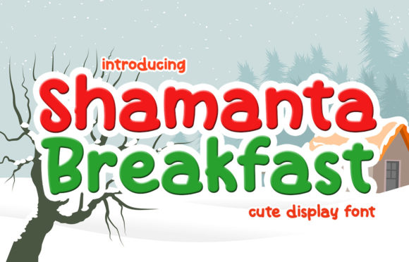 Shamanta Breakfast Font