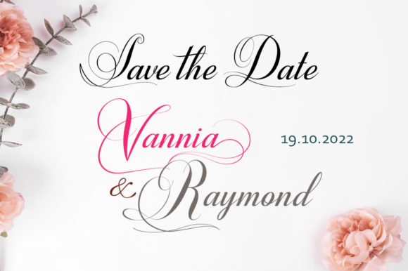 Shannia Font Poster 2