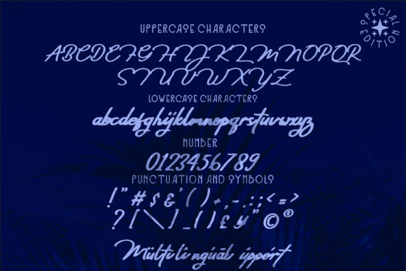Sharon Minari Font Poster 6