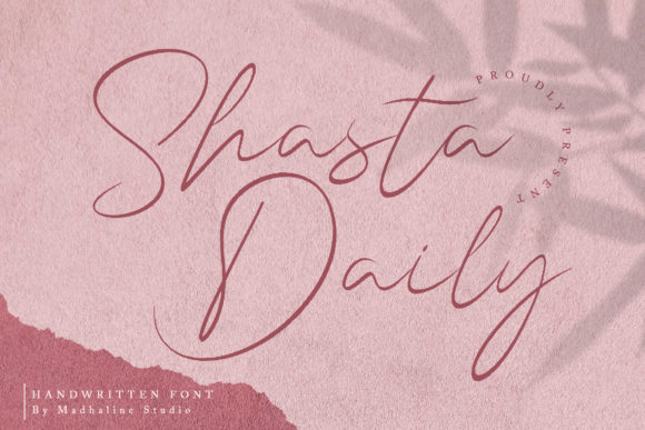 Shasta Daily Font Poster 1