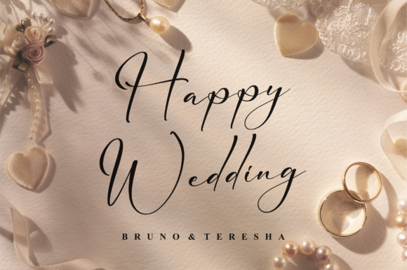 Shefiola Lovelya Font Poster 2