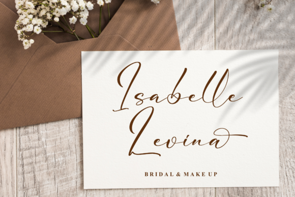 Shefiola Lovelya Font Poster 4