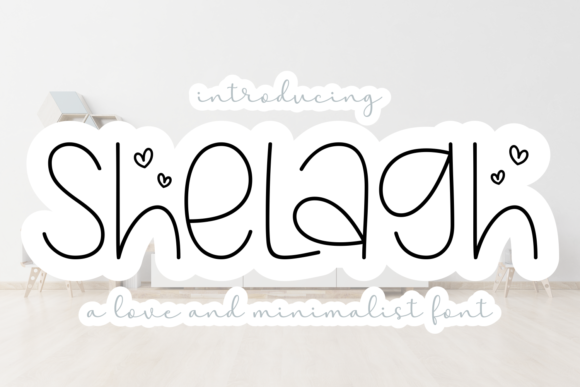 Shelagh Font Poster 1