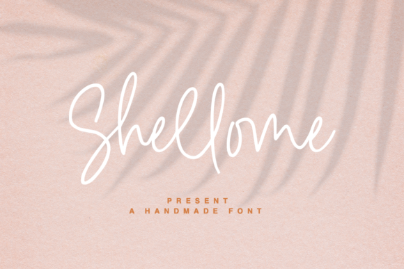 Shellome Font Poster 1