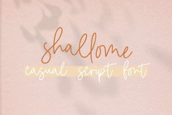 Shellome Font Poster 5