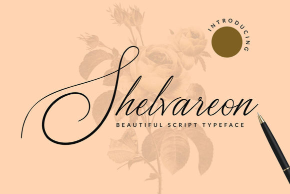 Shelvareon Font Poster 1