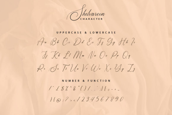Shelvareon Font Poster 8