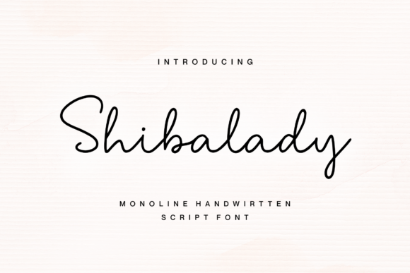 Shibalady Font