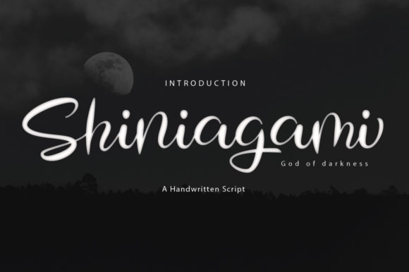 Shinigami Font Poster 1