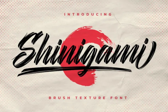 Shinigami Font Shinigami Font Poster 1