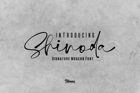 Shinoda Font Poster 1