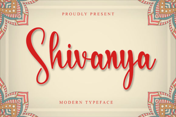 Shivanya Font Poster 1