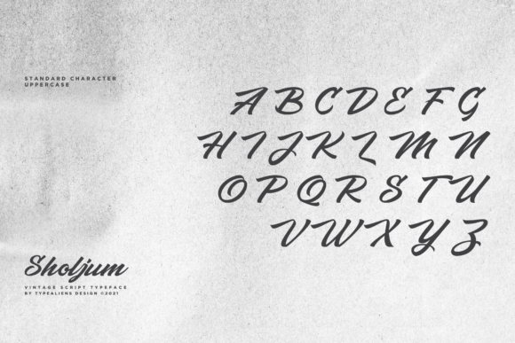 Sholjum Font Poster 7