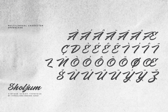 Sholjum Font Poster 10