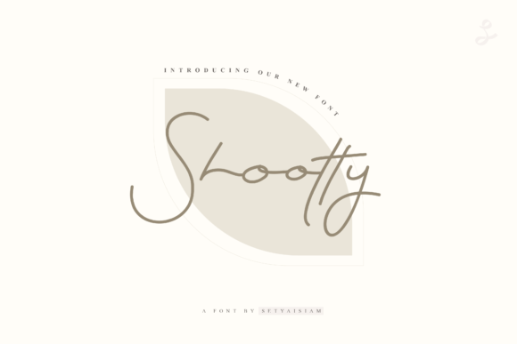 Shootty Font