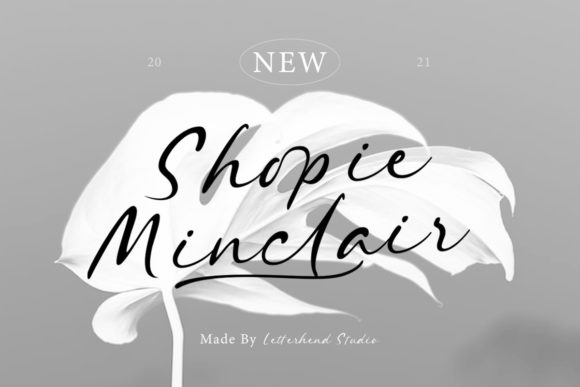 Shopie Minclair Font Poster 1