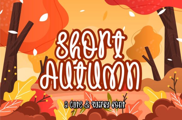 Short Autumn Font