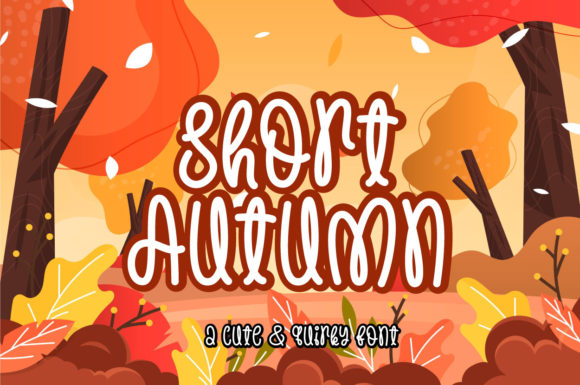 Short Autumn Font