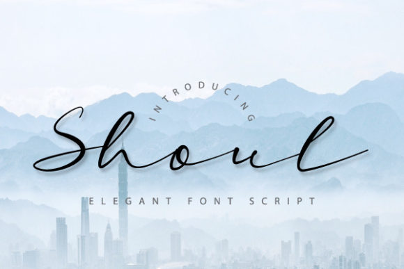 Shoul Font Poster 1