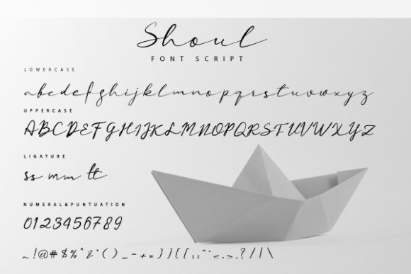 Shoul Font Poster 7