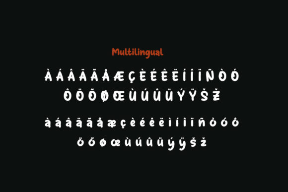 Shyest Font Poster 11