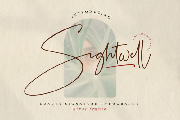 Sightwell Signature Font Poster 1