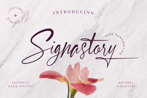 Signastory Font
