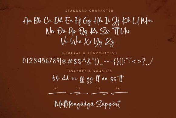 Signatour Font Poster 10