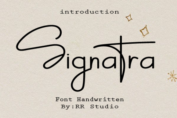 Signatra Font