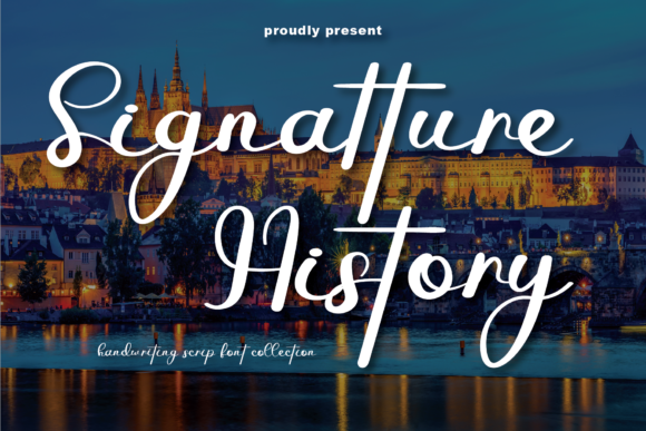 Signatture History Font