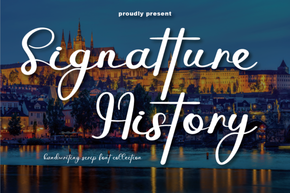 Signatture History Font Signatture History Font Poster 1