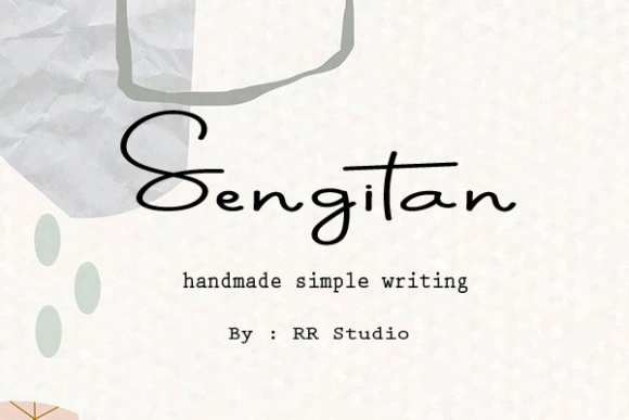 Signature Font Poster 5