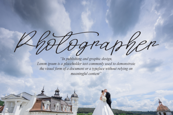 Signature Holiday Font Poster 3