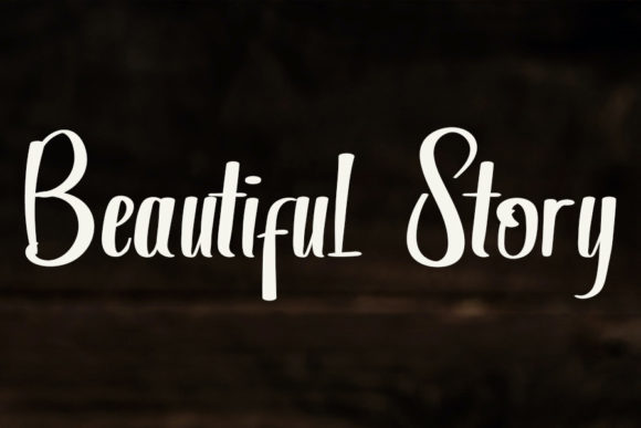 Signature Story Font Poster 4