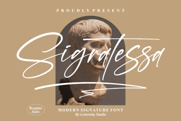 Sigratessa Font Poster 1