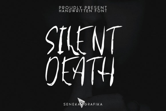 Silent Death Font Poster 1