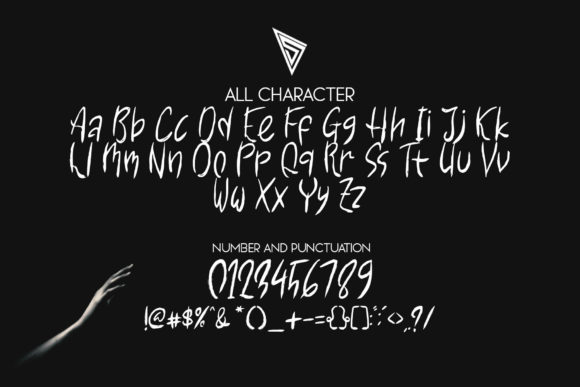 Silent Death Font Poster 3