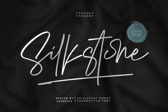 Silkstone Font Poster 1