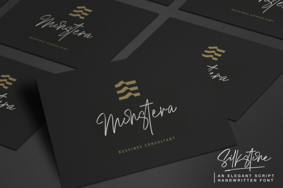 Silkstone Font Poster 9
