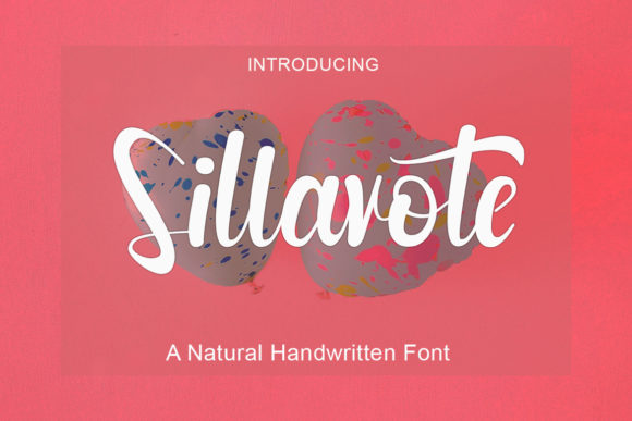 Sillavote Font Poster 1