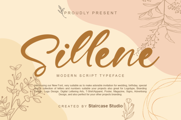 Sillene Font Poster 1