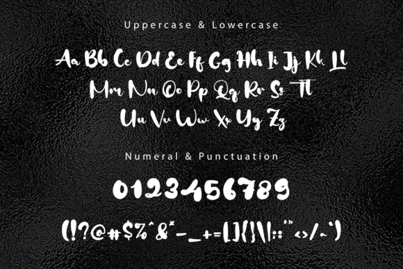 Silverbell Font Poster 8