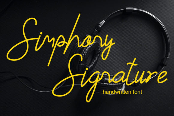 Simphony Signature Font