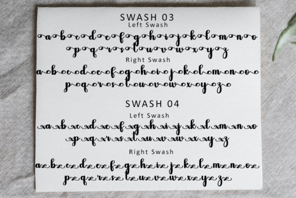 Simple Book Font Poster 8