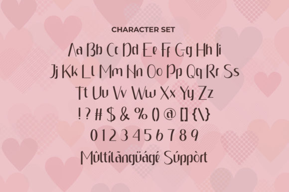 Simple Couple Font Poster 3